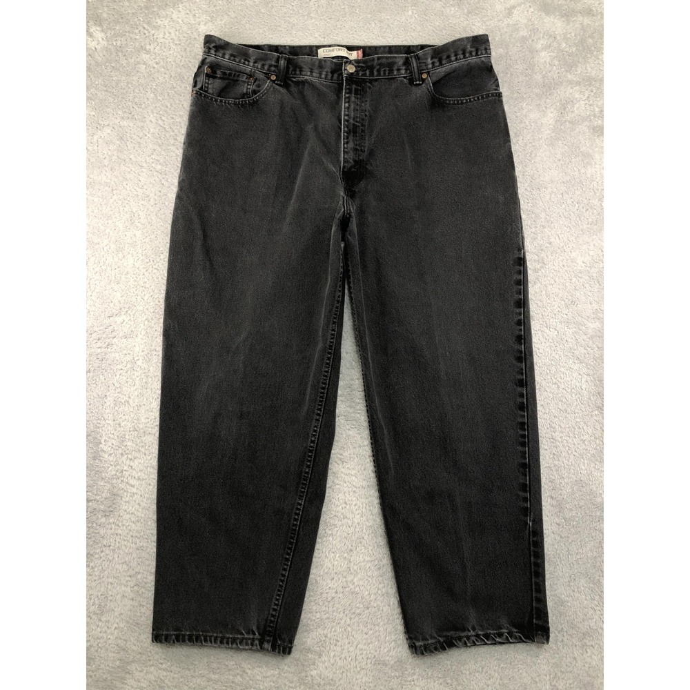 VTG Levis 560 Jeans Men's 42x29 (Tag 44x30) Black Tapered